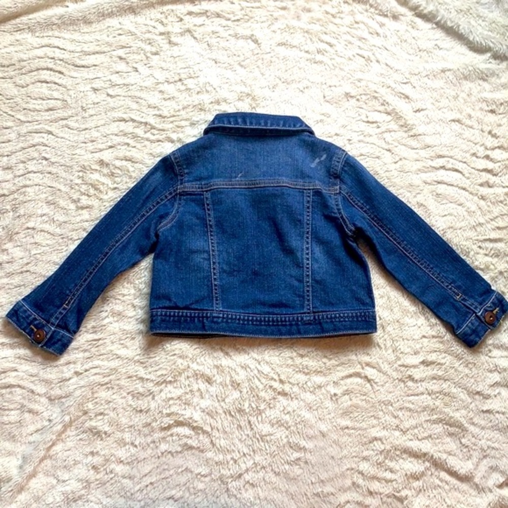 Simple Joys by Carter's Toddler Girls' Denim Jacket 24M - Picture 9 of 15